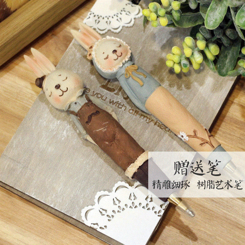 見描述線圈螺旋創意潮流通用筆記本男女木質記事本教師節XZ8828