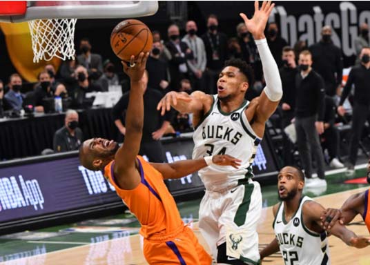 2021NBA季后赛G4:太阳103-109雄鹿视频